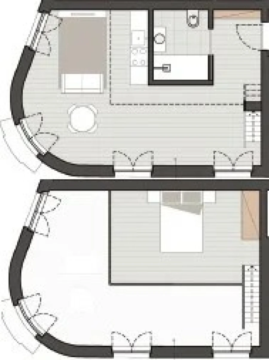 Apartamento T1 para Venda em Paranhos Planta 1