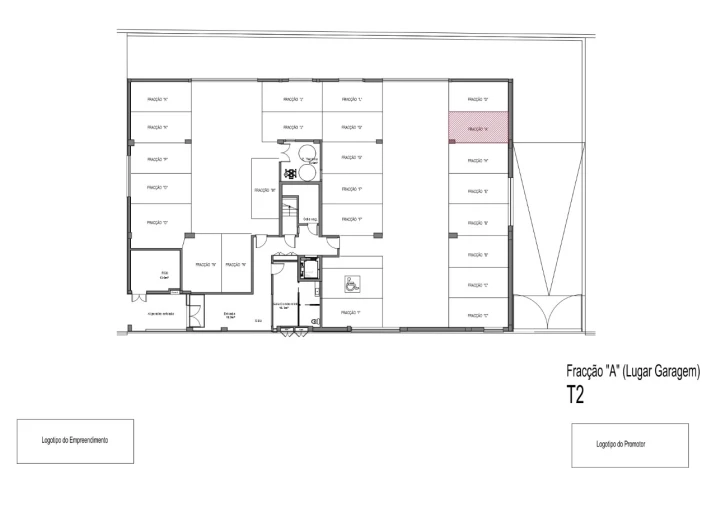 Apartamento T2 para Venda em Aguas Santas Planta 2