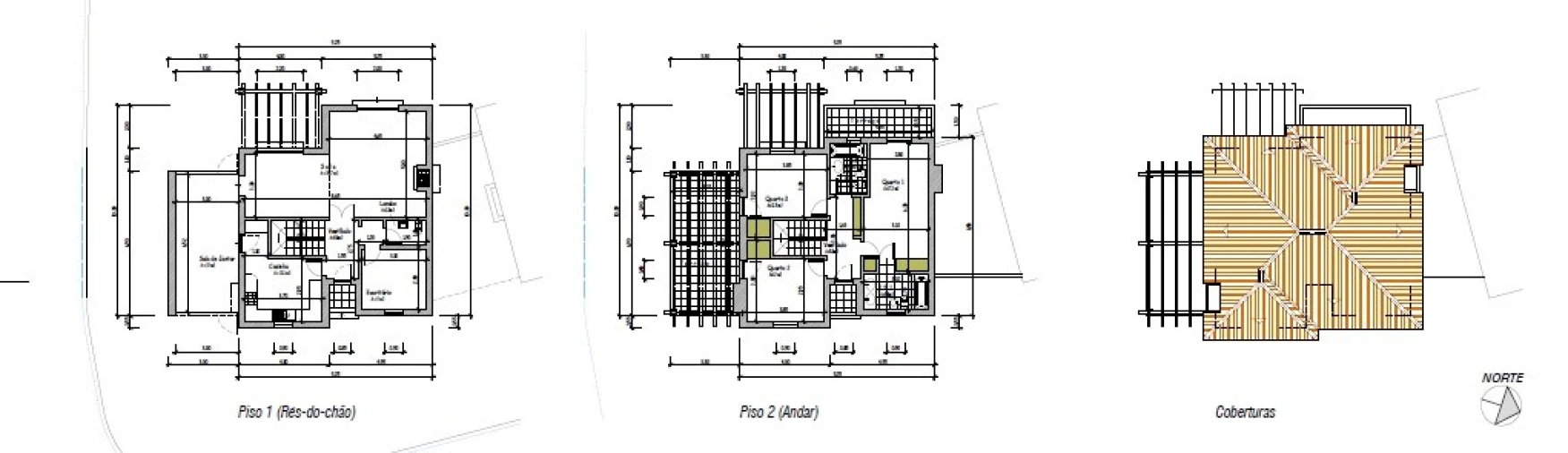 Moradia T4 para Venda em Cascais e Estoril Planta 1