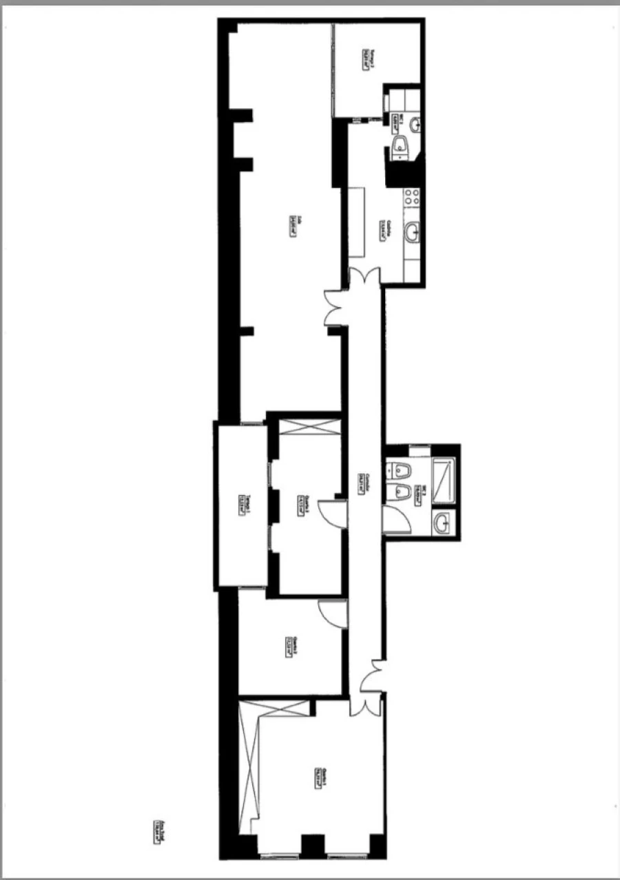 Apartamento T3 para Venda em Avenidas Novas Planta 1