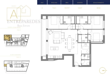 Apartamento T3 para Venda em Espinho