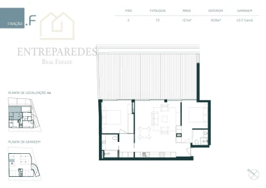 Apartamento T2 para Venda em Campanhã
