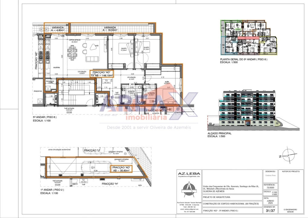 Apartamento T3 para Venda em O. Azeméis, Riba-Ul, Ul, Macinhata Seixa, Madail Foto 2