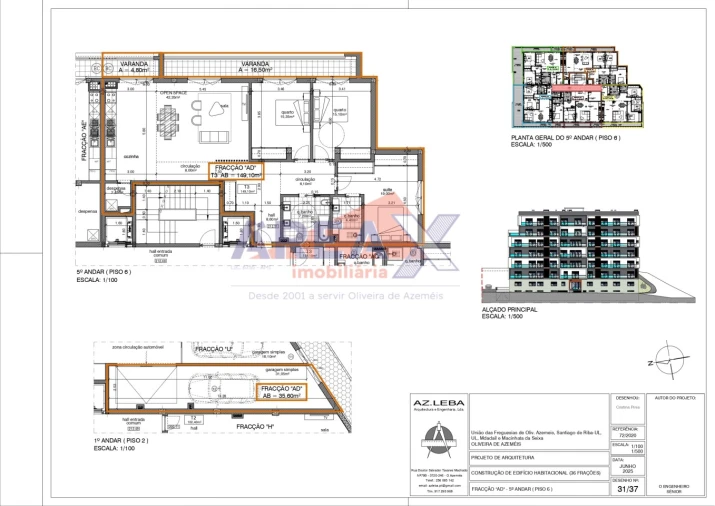 Apartamento T3 para Venda em O. Azeméis, Riba-Ul, Ul, Macinhata Seixa, Madail Foto 2