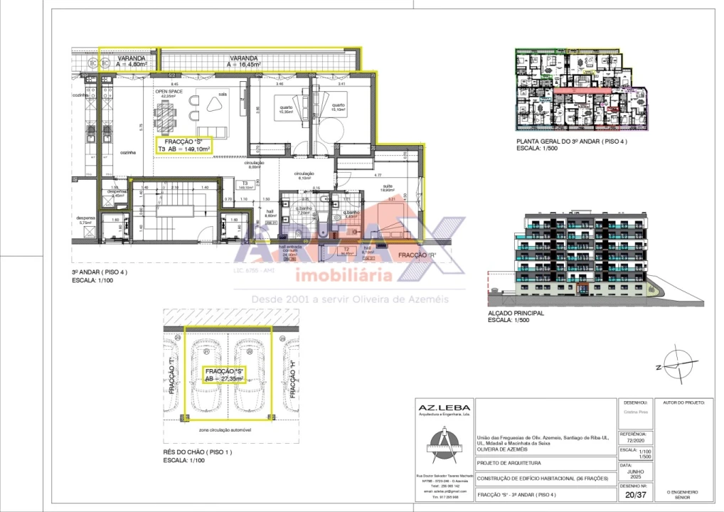 Apartamento T3 para Venda em O. Azeméis, Riba-Ul, Ul, Macinhata Seixa, Madail Foto 2