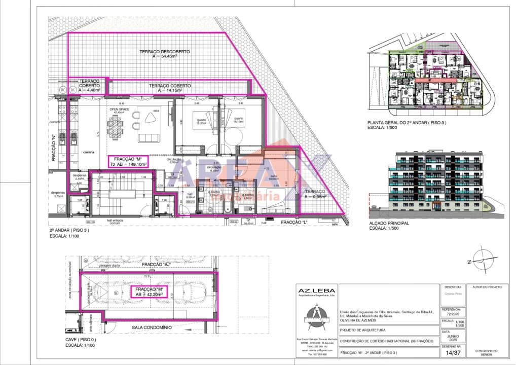Apartamento T3 para Venda em O. Azeméis, Riba-Ul, Ul, Macinhata Seixa, Madail Foto 2