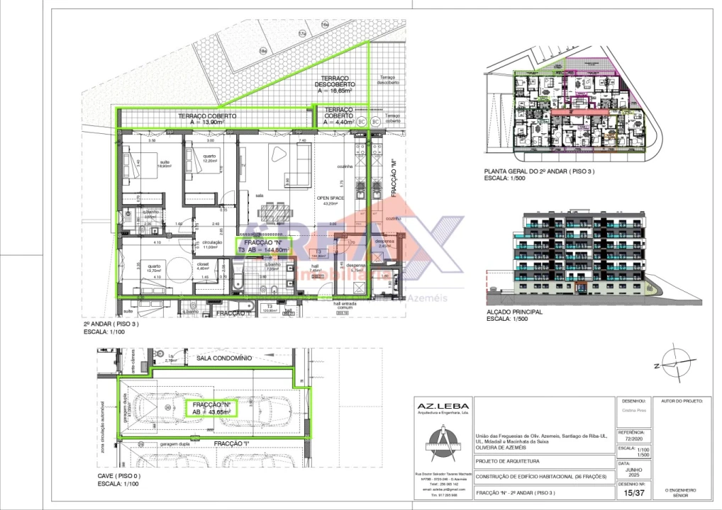 Apartamento T3 para Venda em O. Azeméis, Riba-Ul, Ul, Macinhata Seixa, Madail Foto 2