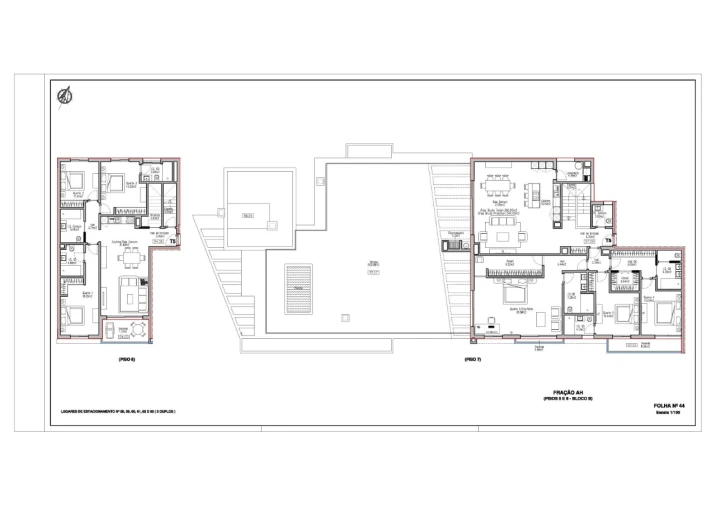 Apartamento T5 para Venda em Funchal (São Pedro) Planta 1