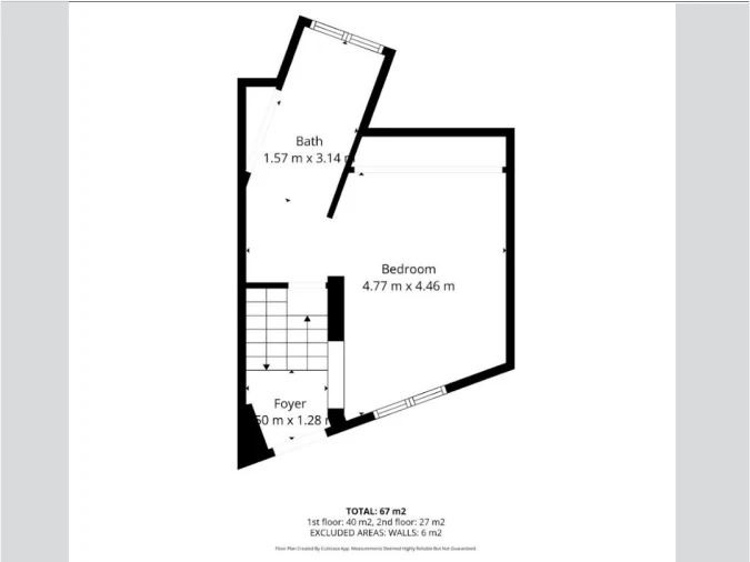 Apartamento T1 para Venda em Misericórdia Planta 2