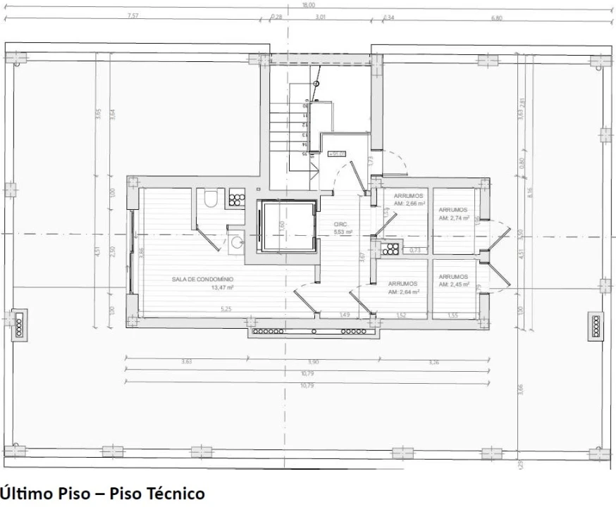 Apartamento T2 para Venda em Camarate, Unhos e Apelação Planta 3