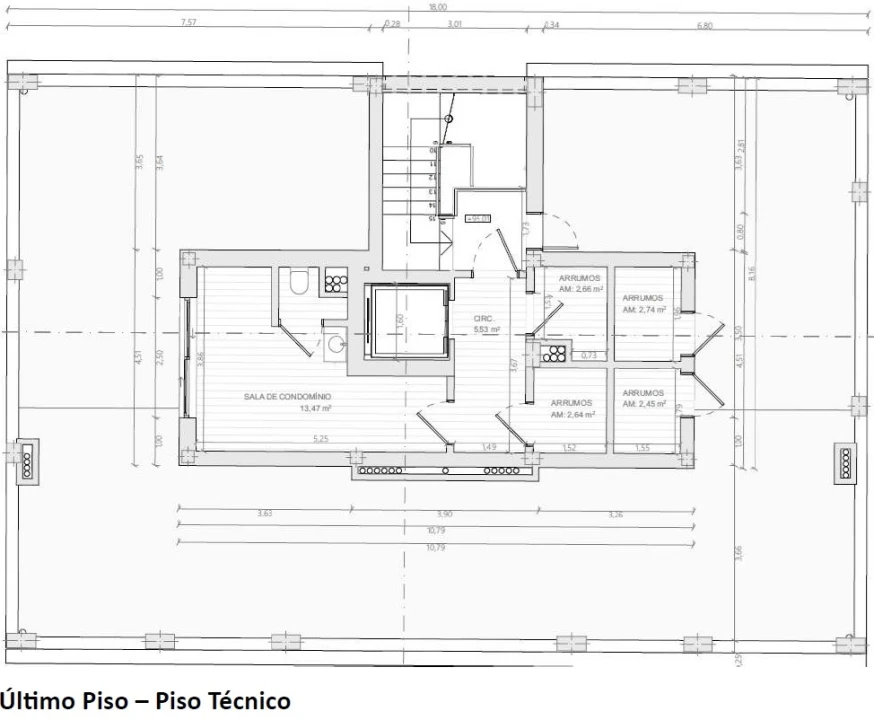 Apartamento T2 para Venda em Camarate, Unhos e Apelação Planta 3