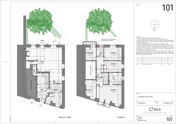 Apartamento T5 para Venda em Arroios Planta 1