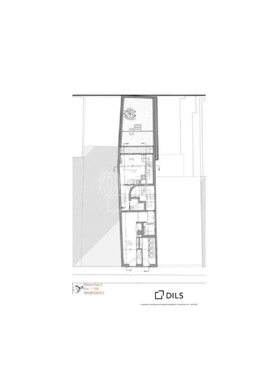 Apartamento T1 para Venda em Campo de Ourique Planta 1