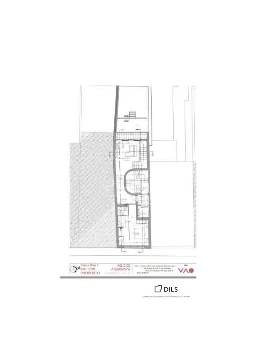 Apartamento T1 para Venda em Campo de Ourique Planta 2