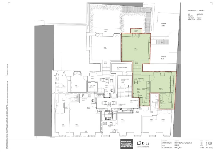 Apartamento T1 para Venda em Santa Maria Maior Planta 1