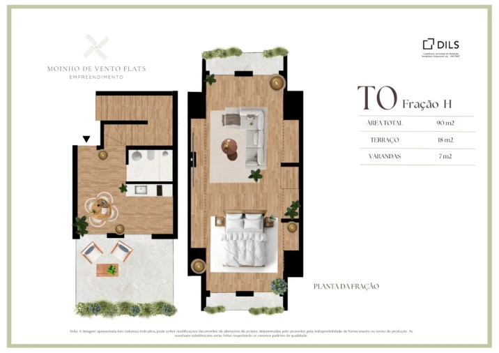 Apartamento para Venda em Matosinhos e Leça da Palmeira Planta 1