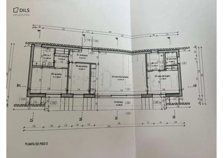 Moradia T3 para Venda em Carvalhal Planta 1
