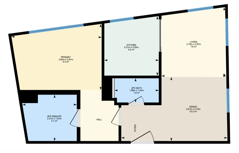 Apartamento T1 para Venda em Estrela Planta 1