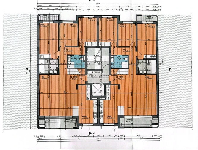 Apartamento T3 para Venda em Montijo e Afonsoeiro Planta 1