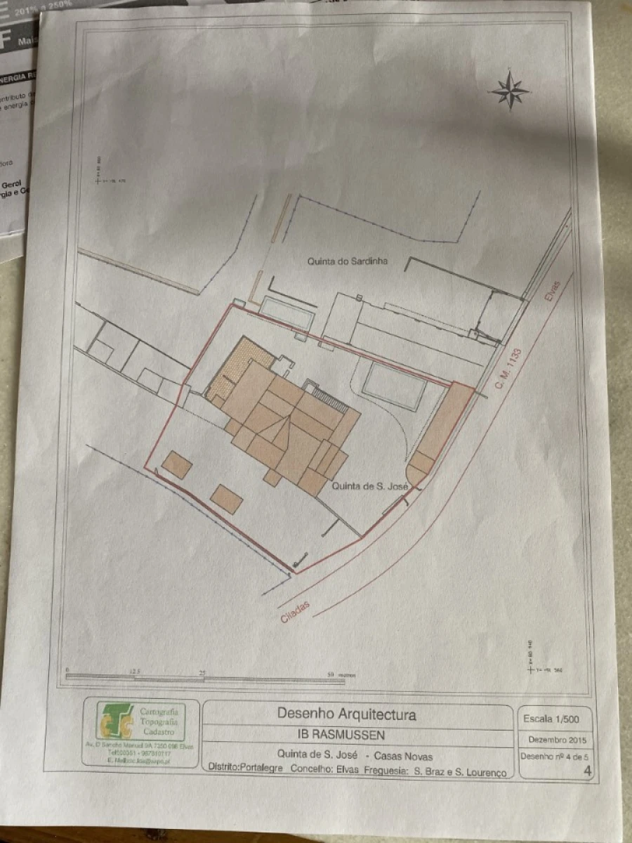 Quinta T5 para Venda em Assunção, Ajuda, Salvador e Santo Ildefonso Planta 1