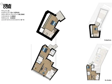 Apartamento T2 para Venda em Cedofeita, Santo Ildefonso, Sé, Miragaia, São Nicolau e Vitória
