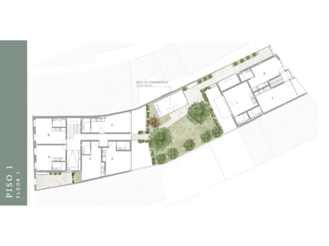 Apartamento para Venda em Matosinhos e Leça da Palmeira Planta 1