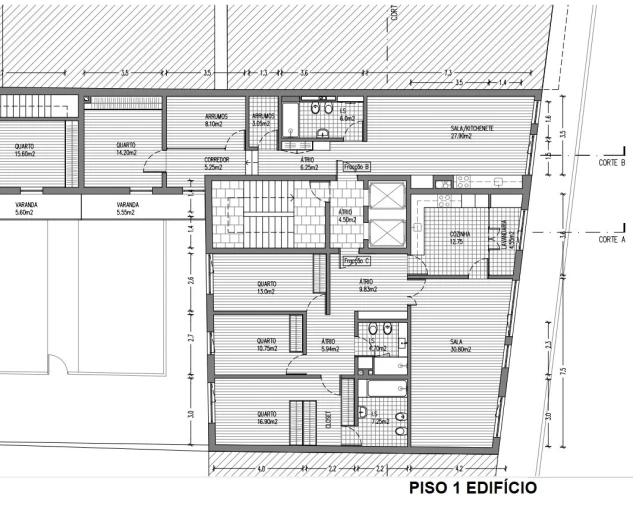 Apartamento T3 para Venda em Cedofeita, Santo Ildefonso, Sé, Miragaia, São Nicolau e Vitória Planta 7
