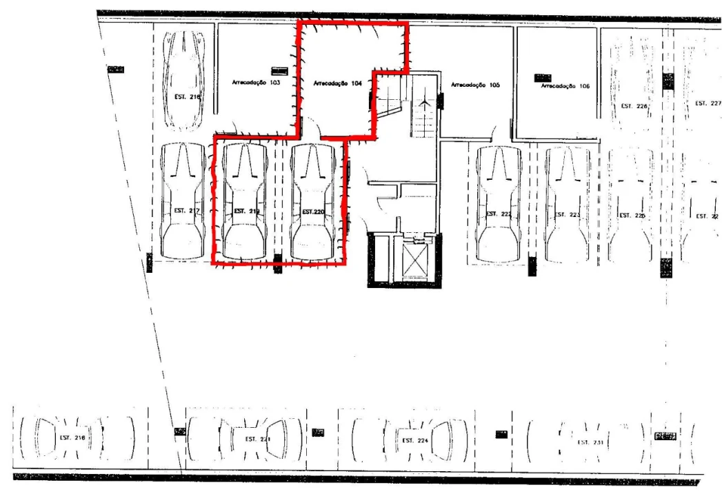 Apartamento T3 para Arrendamento em Belém Planta 2