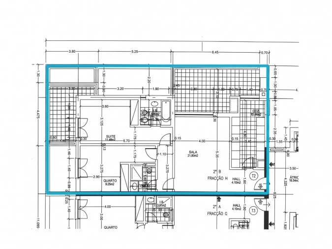 Apartamento T2 para Venda em Quarteira Planta 1