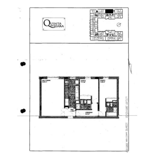 Apartamento T2 para Venda em Oliveira do Douro Planta 1