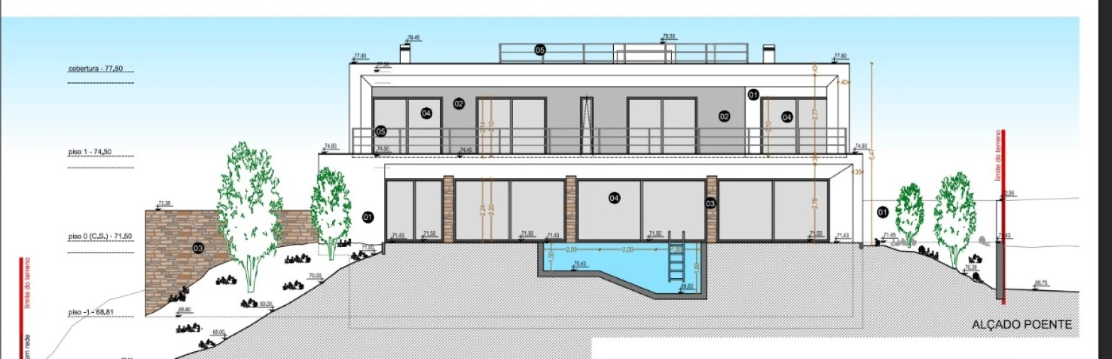 Moradia T5 para Venda em Lourinhã e Atalaia Planta 1