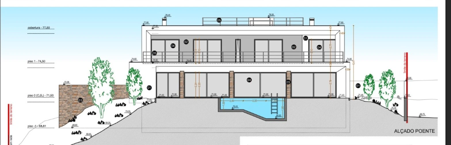Moradia T5 para Venda em Lourinhã e Atalaia Planta 1