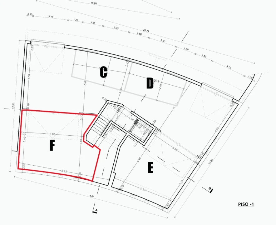 Apartamento T3 para Venda em Nazare Planta 2