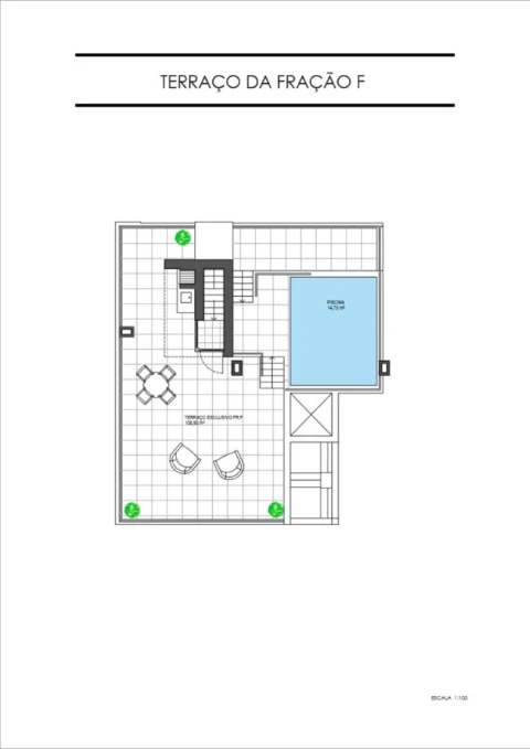 Apartamento T3 para Venda em Nazare