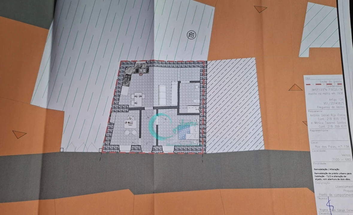 Apartamento T2 para Venda em Veiros Foto 2