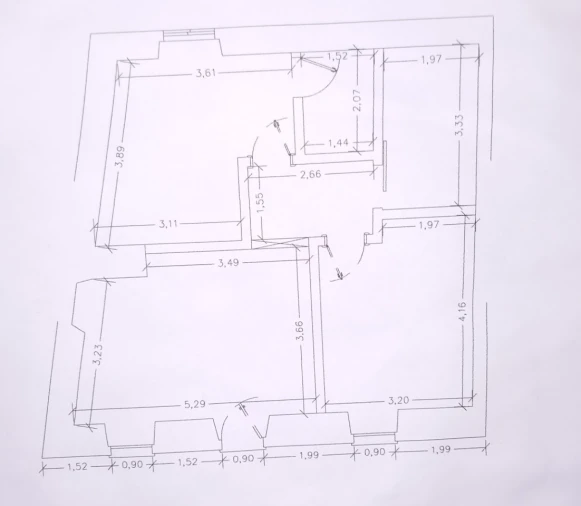 Apartamento T2 para Venda em Veiros Planta 1