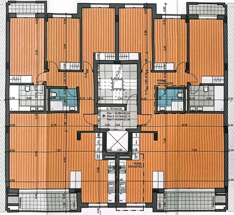 Apartamento T3 para Venda em Montijo e Afonsoeiro Planta 2
