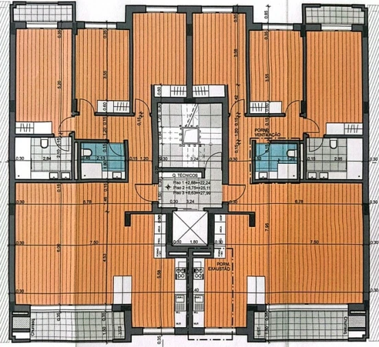 Apartamento T3 para Venda em Montijo e Afonsoeiro Planta 2