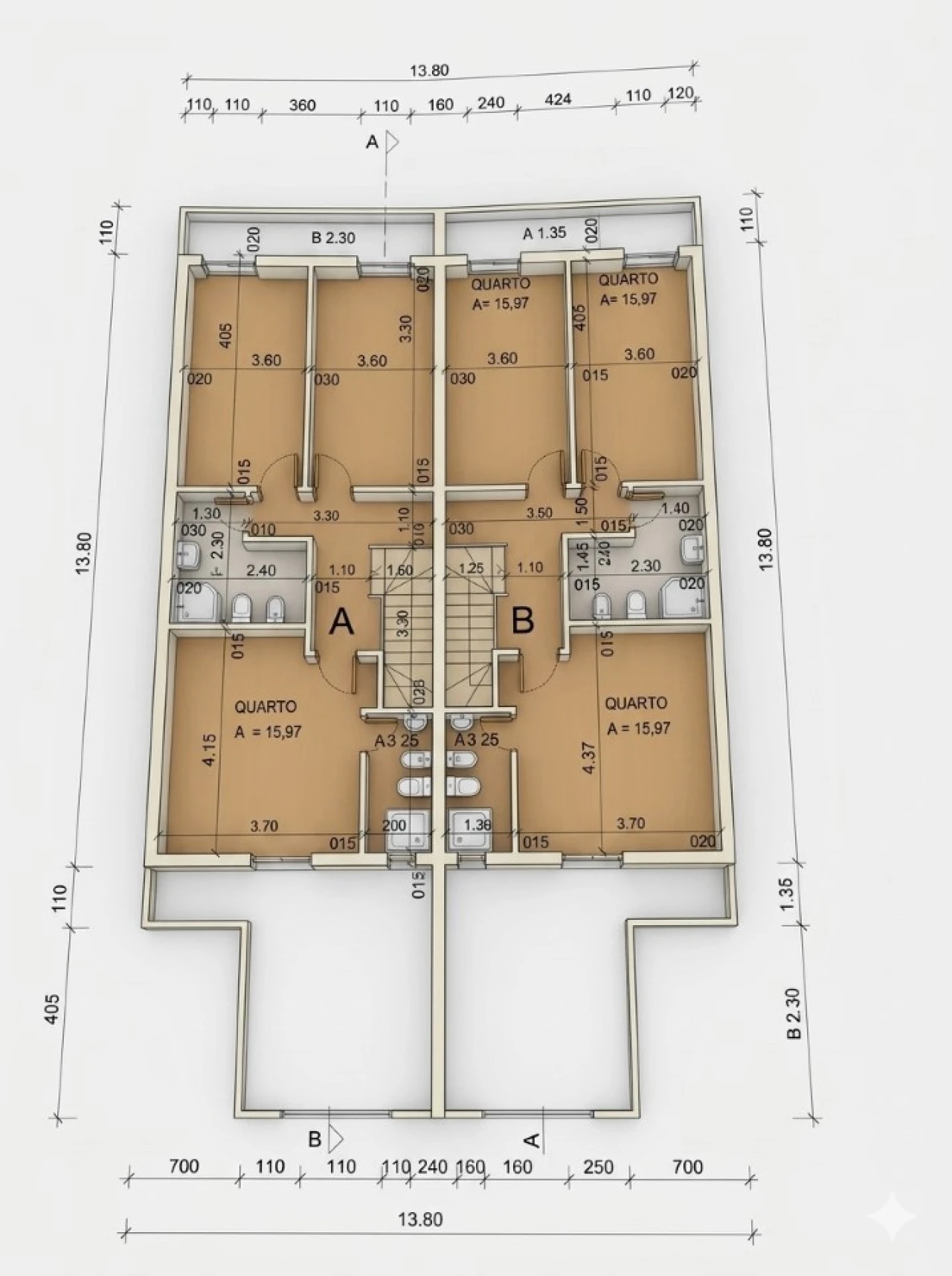 Moradia T3 para Venda em Altura Planta 2