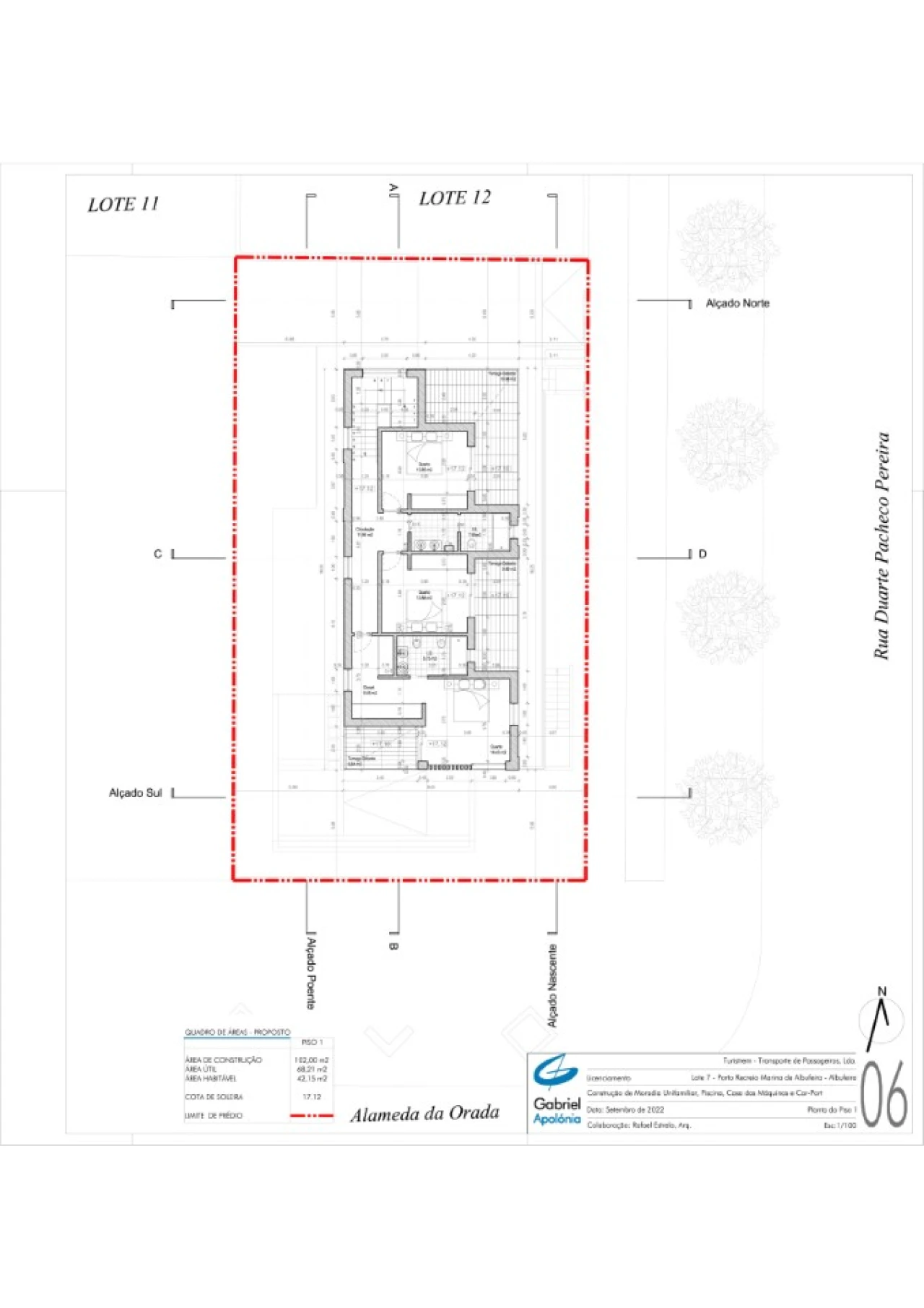 Moradia T3 para Venda em Albufeira e Olhos de Água Planta 3