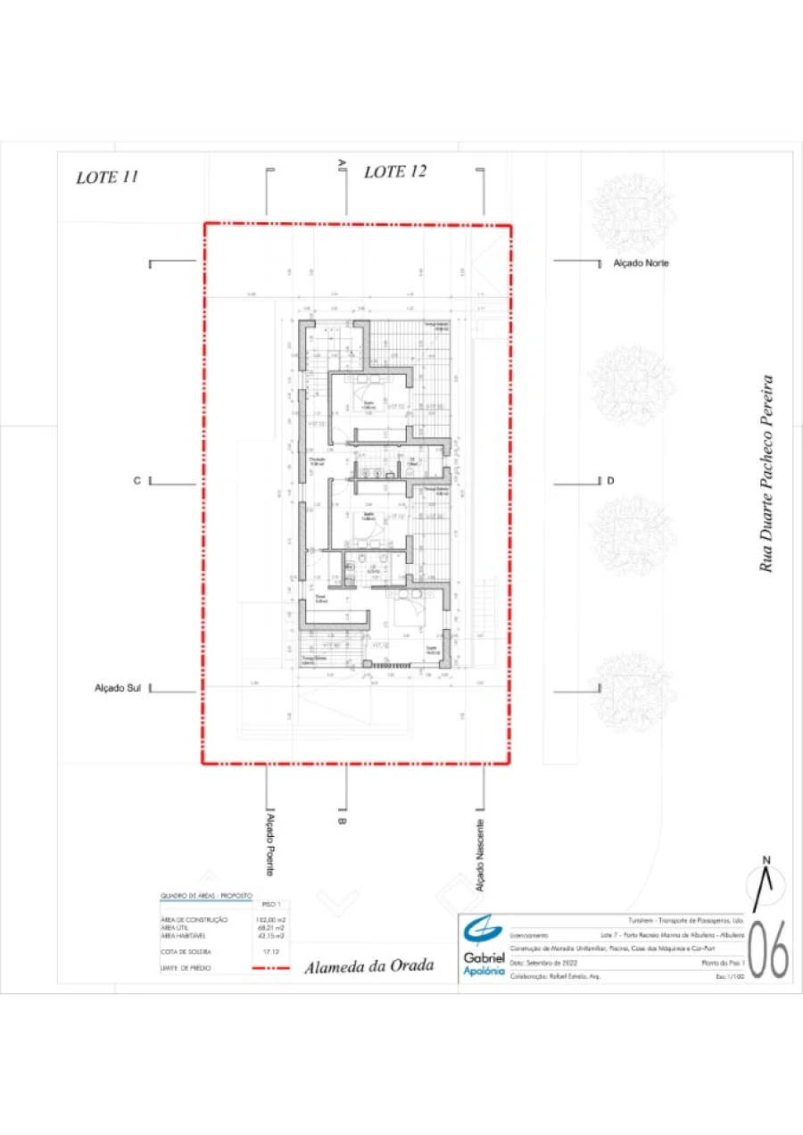 Moradia T3 para Venda em Albufeira e Olhos de Água Planta 3