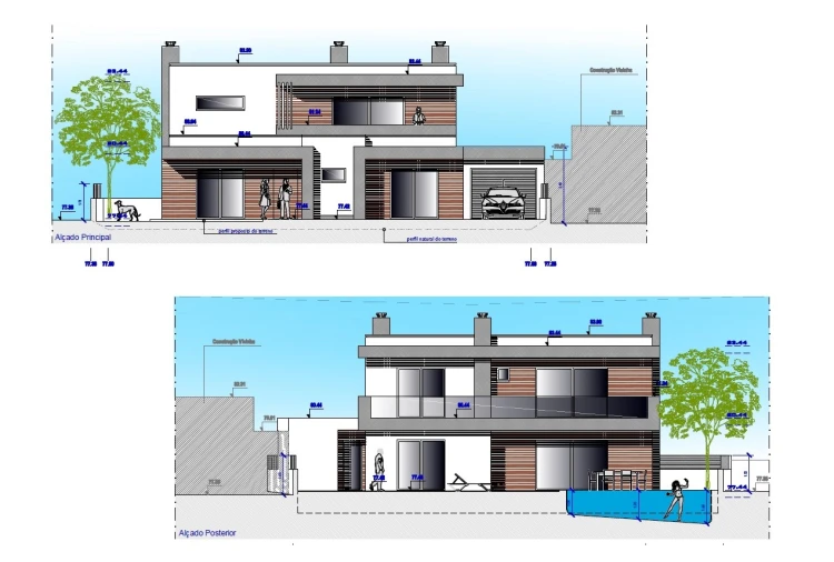 Moradia T4 para Venda em Azeitão (São Lourenço e São Simão) Planta 1