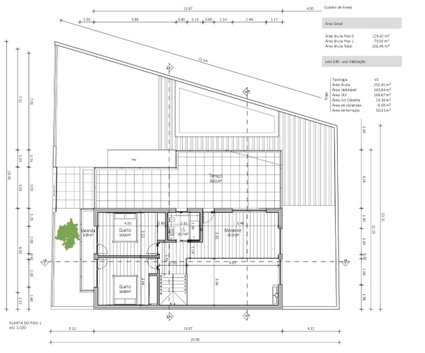 Moradia T3 para Venda em Sesimbra (Castelo) Planta 6
