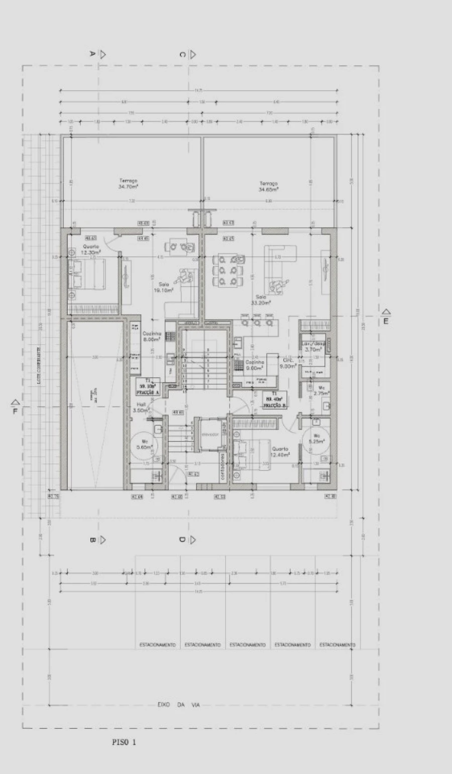 Apartamento T2 para Venda em Fernao Ferro Planta 2