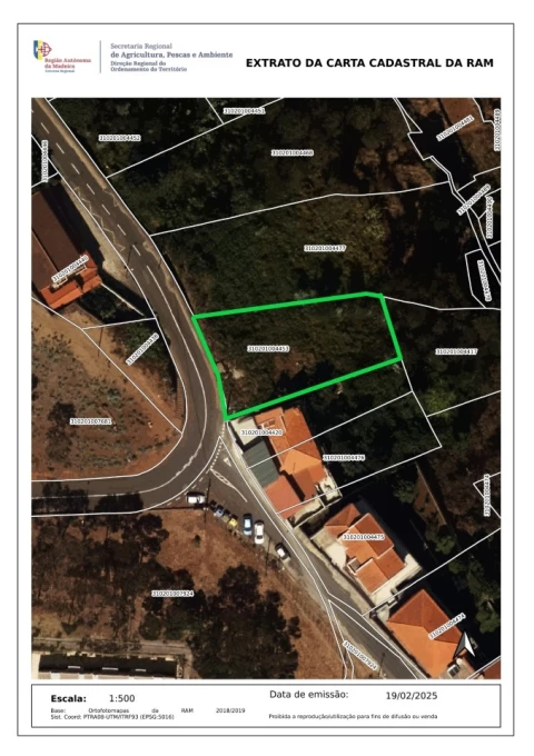 Terreno para Venda em Camara de Lobos