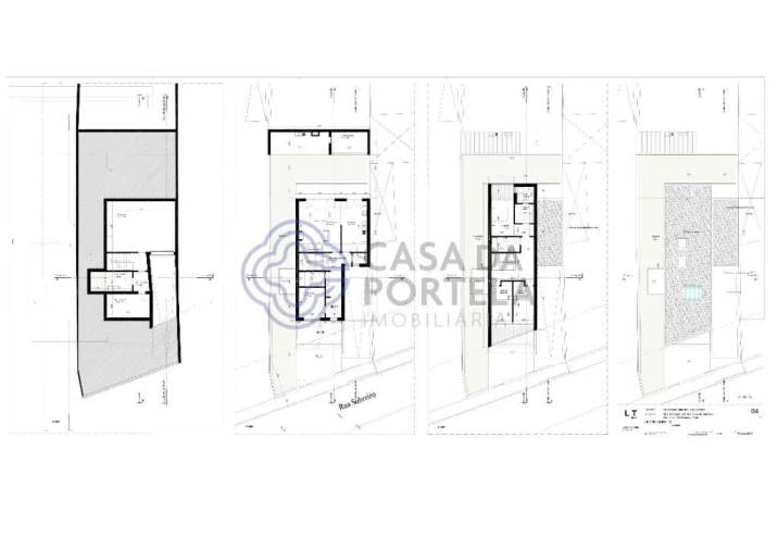 Moradia T4 para Venda em Canidelo Planta 1