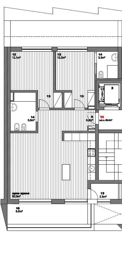 Apartamento T2 para Venda em Arvore