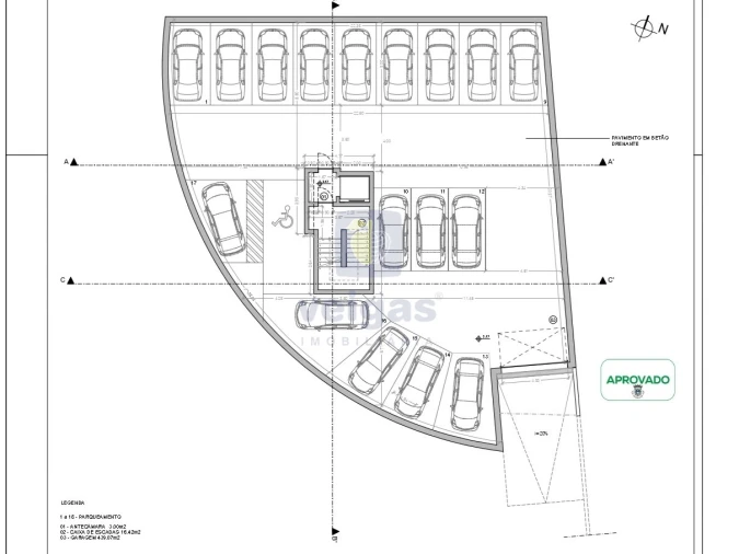 Apartamento T3 para Venda em São Pedro Planta 1