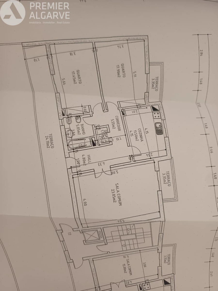 Apartamento T2 para Venda em Quelfes Foto 16