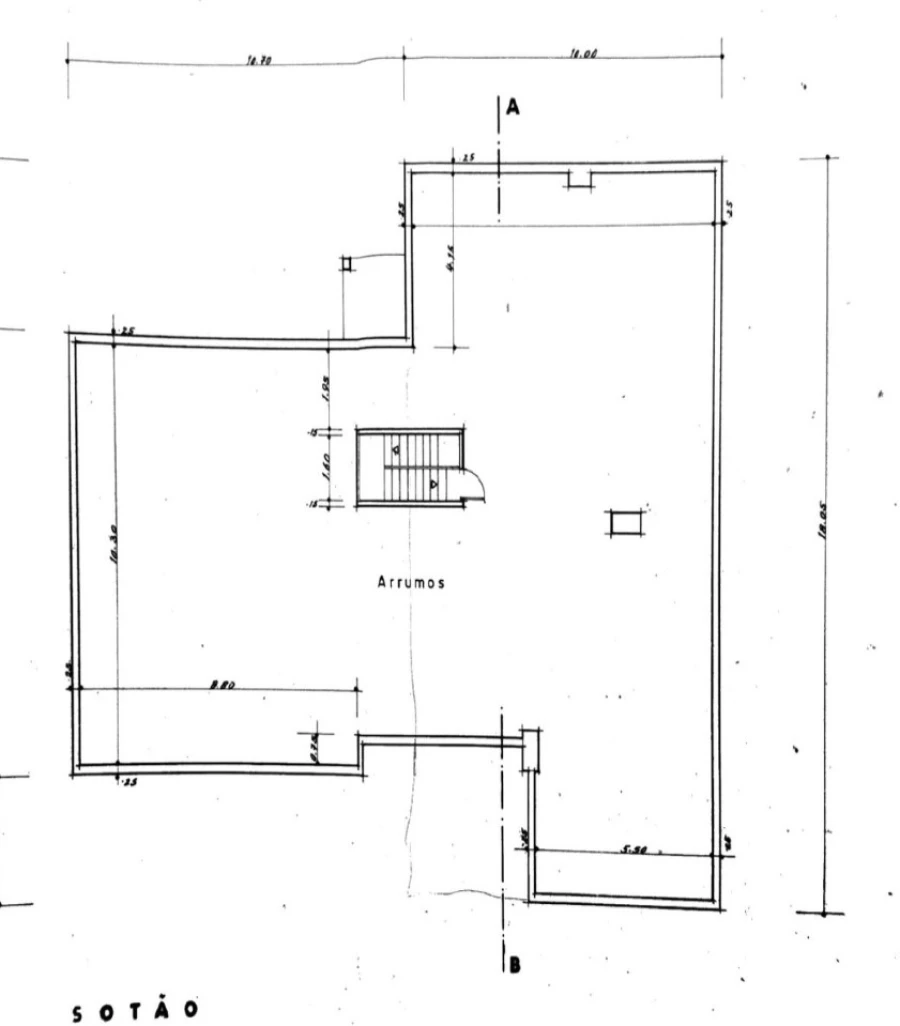 Moradia T5 para Venda em Minde Planta 2